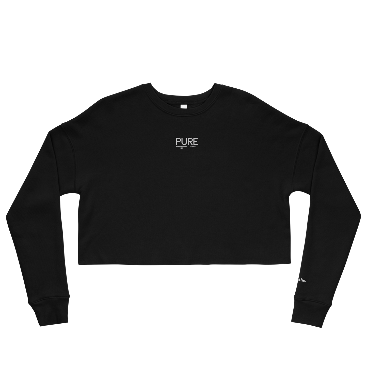 “Purity”-Crop Sweatshirt